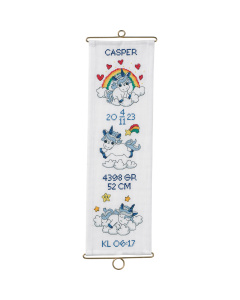 Permin 36-0742 Borduurpakket Casper 14x45 cm - STUK