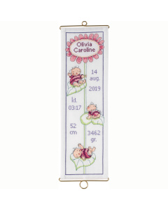 Permin 36-7830 Borduurpakket Olivia 14x45 cm - STUK