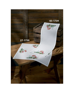 Permin 631739 Borduurpakket Paddestoel 28x77cm - STUK