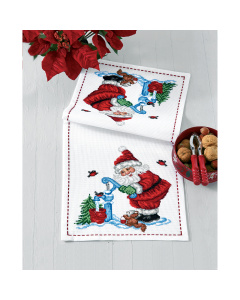 Permin 63-7503 Borduurpakket tafelloper Elf 27x67 cm - STUK