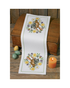 Permin 63-9854 Borduurpakket Niewe vrienden 24x68 cm - STUK