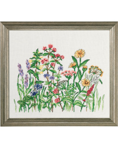 Permin 70-0305 Borduurpakket Kruiden 38x33 cm - STUK