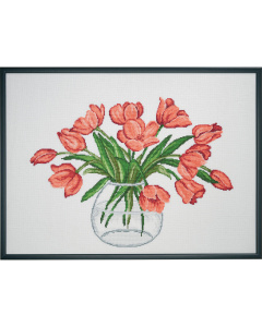 Permin 70-1130 Borduurpakket Tulp 58x42 cm - STUK
