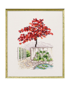 Permin 70-3130 Borduurpakket Esdoorn 43x36cm - STUK