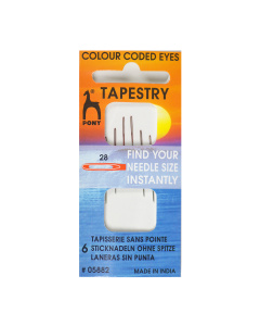 Pony 05882 Tapestry colour borduurnaalden met ronde punt  28 - Kaart