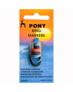Pony 60626 Ring stekenmaarkeerders assorti maten - 24 stuks - Kaart