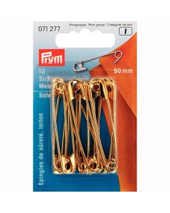 Prym 071277 Veiligheidsspelden MS No. 3 zilverkleurig 50 mm - Kaart