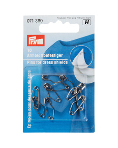 Prym 071369 Veiligheidsspelden voor sous-bras MS 19 mm zilverkleurig - Kaart