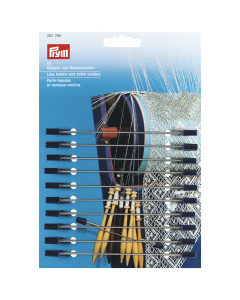 Prym 081285 Kantklos- en stekenhouders 13 cm donkerpaars - Kaart