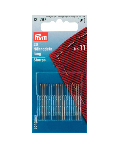 Prym 121297 Naainaalden lang staal No. 11 0,50x32 mm - Kaart