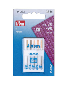 Prym 154232 Naaimachinenaalden Sys. 130/705H SUK JERSEY 70-90 - Kaart