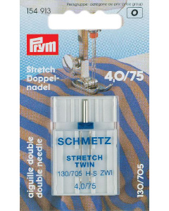 Prym 154913 Tweelingnaaimachinenaalden Sys. 130/705H-S STRETCH 75/4,5 - Kaart