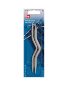 Prym 191102 Kabelnaalden ALU 6,00 + 8,00 mm grijs - Kaart