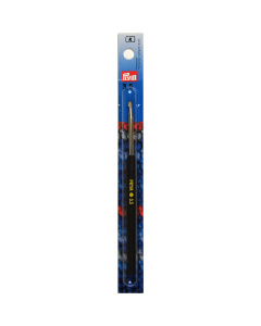 Prym 195175 Wolhaaknaald kunststofgreep ALU zilverkleurig 14 cm 3,50 mm - Kaart