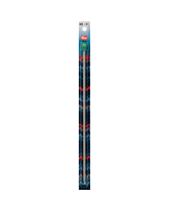 Prym 195218 Tunesische wolhaaknaald ALU grijs 30 cm 4,50 mm - Kaart