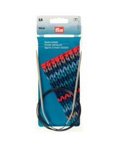 Prym 211251 Rondbreinaald ALU grijs 100 cm 3,50 mm - Kaart