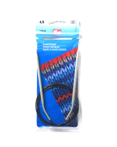 Prym 211281 Rondbreinaald ALU grijs 100 cm 4,50 mm - Kaart