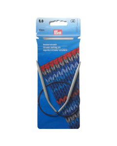 Prym 211290 Rondbreinaald ALU grijs 40 cm 5,00 mm - Kaart