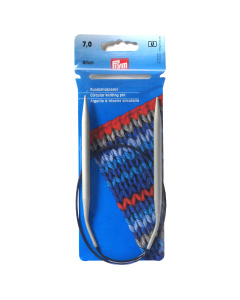Prym 211385 Rondbreinaald ALU grijs 60 cm 7,00 mm - Kaart