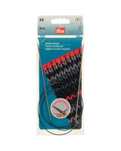 Prym 212104 Rondbreinaald MS zilverkleurig 80 cm 2,00 mm - Kaart