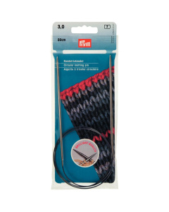 Prym 212124 Rondbreinaald MS zilverkleurig 80 cm 3,00 mm - Kaart