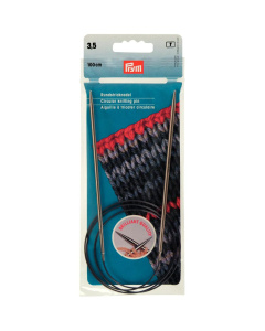 Prym 212136 Rondbreinaald MS zilverkleurig 100 cm 3,50 mm - Kaart