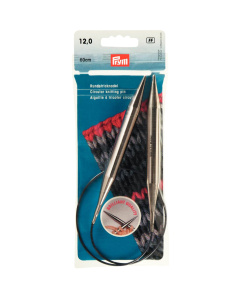 Prym 212242 Rondbreinaald MS zilverkleurig 60 cm 12,00 mm - STUK
