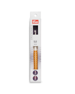 Prym 218487 Wolhaaknaald KST ergonomisch 5,0 mm 16 cm honing - Kaart