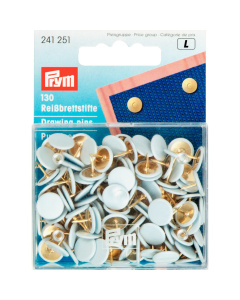 Prym 241251 Punaises ijzer kap wit - Kaart