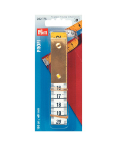 Prym 282175 Centimeter Profi cm/inch met metalen clip 150 cm (60 inch) - Kaart