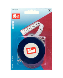 Prym 282260 Rolcentimeter Jumbo cm/inch wit 300 cm (120 inch) - Kaart