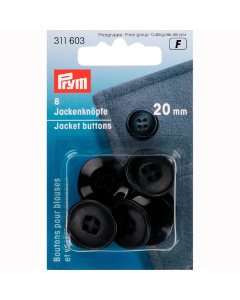 Prym 311603 Knopen voor jacks 20 mm donkerblauw - Kaart