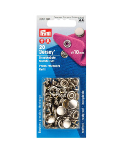 Prym 390104 Navullingen naaivrijdrukkn. MS v. 390120 zilverkleurig 10mm - Kaart