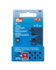Prym 390773 Drukknopen Jersey 12 mm marine - Kaart