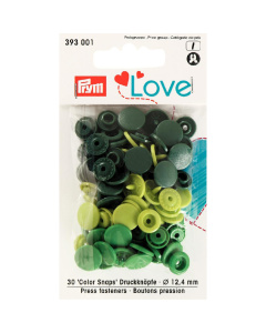 Prym 393001 Prym Love Color drukknoop KST 12,4mm groen - Kaart