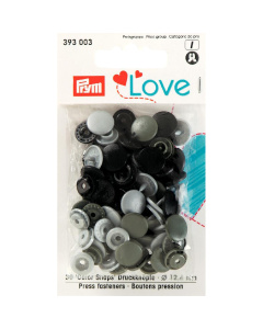 Prym 393003 Prym Love Color drukknoop KST 12,4mm grijs - Kaart