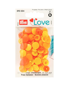 Prym 393004 Prym Love Color drukknoop KST 12,4mm geel - Kaart