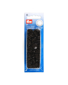 Prym 393106 Drukknoop ColorSnaps 12,4 mm donkerbruin - Kaart