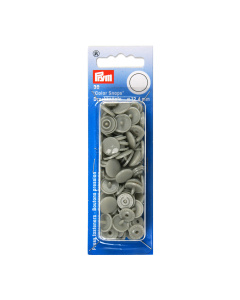 Prym 393124 Drukknoop ColorSnaps 12,4 mm grijs - Kaart