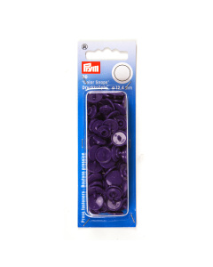 Prym 393135 Drukknoop ColorSnaps 12,4 mm paars - Kaart