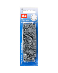 Prym 393145 Drukknoop ColorSnaps 12,4 mm zilver grijs - Kaart