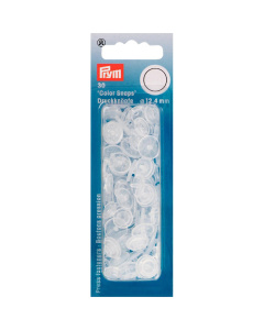 Prym 393198 Drukknoop ColorSnaps 12,4 mm transparant mat - Kaart