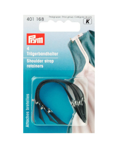 Prym 401168 Schouderbandhouders zwart - Kaart