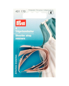 Prym 401170 Schouderbandhouders huidkleurig - Kaart