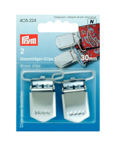 Prym 405224 Bretelclips ST 30 mm zilverkleurig - Kaart