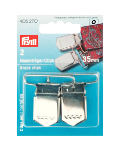 Prym 405270 Bretelclips ST 35 mm zilverkleurig - Kaart