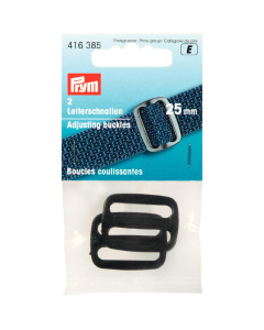 Prym 416385 Regelbare gespen KST 25 mm zwart - Kaart