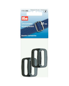Prym 416386 Regelbare gespen KST 30 mm zwart - Kaart