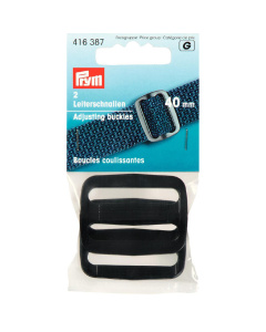 Prym 416387 Regelbare gespen KST 40 mm zwart - Kaart