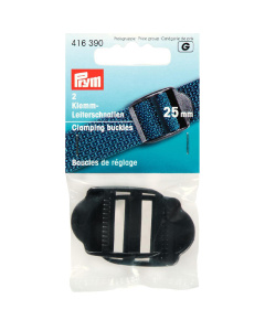 Prym 416390 Regelbare klemgespen KST 25 mm zwart - Kaart